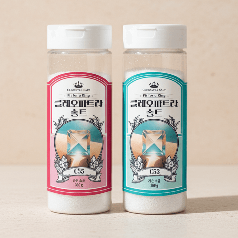 클레오파트라 솔트 암염 C53 가는 소금 / C55 굵은 소금 시즈닝 300g
